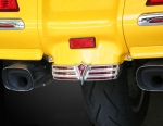 Rear Fender Tip with L.E.D. Run-Brake Accent Light