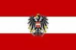 Österreich Fahne m. Wappen