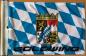 Preview: Bayern mit Wappen und Schrift GOLDWING , 40 x 26 cm. passend für 678-016B & 678-016