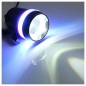 Preview: U3-Cree, Zusatzscheinwerfer  LED Lampe mit Cree Technik. Aluminium mit blauem Angel Eye Einsatz. Extrem hell, 1200 Lumen